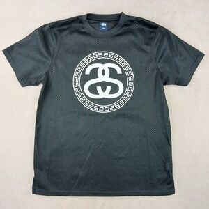 Stussy Medium Mens Shirt Football Jersey 21x28 Small Double Sided